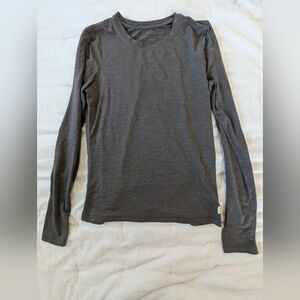 Vuori Dark Purple Long Sleeve Top